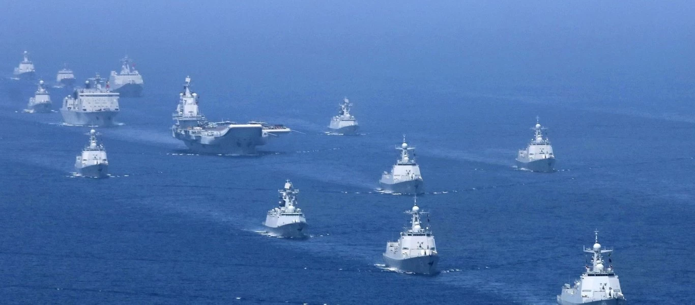 'Έντονη' δραστηριότητα της Κίνας στις εγγύς θαλάσσιες περιοχές